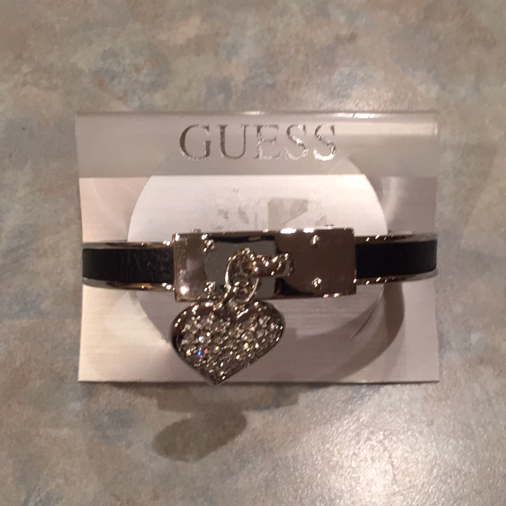 Guess silver tone bracelet